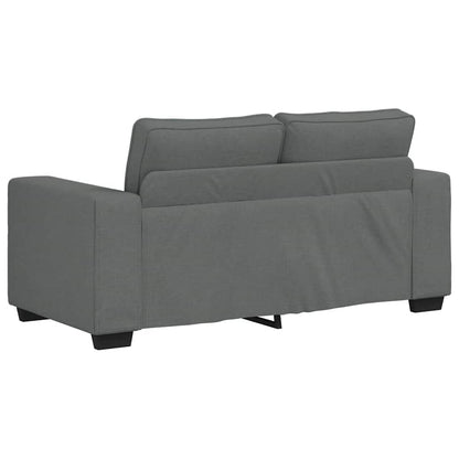 2-Zitsbank Stof 120 cm Donkergrijs