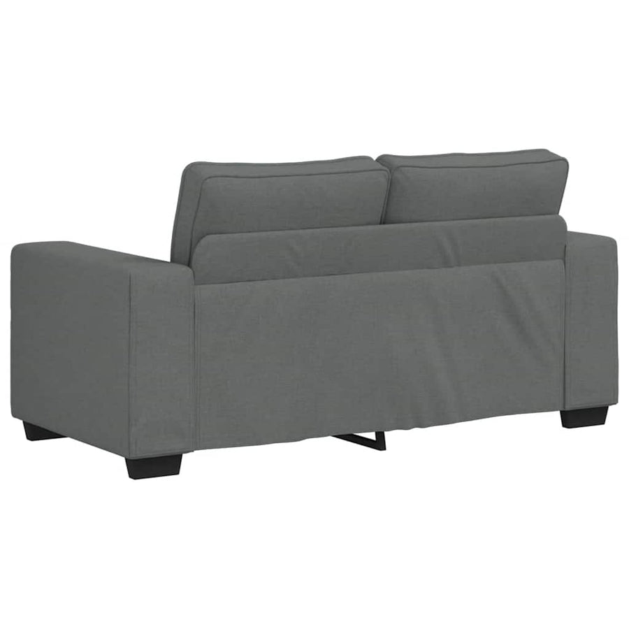 2-Zitsbank Stof 120 cm Donkergrijs