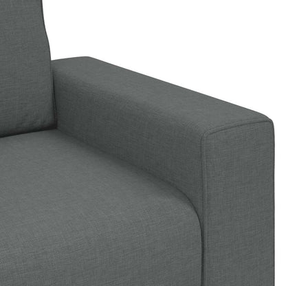 2-Zitsbank Stof 120 cm Donkergrijs