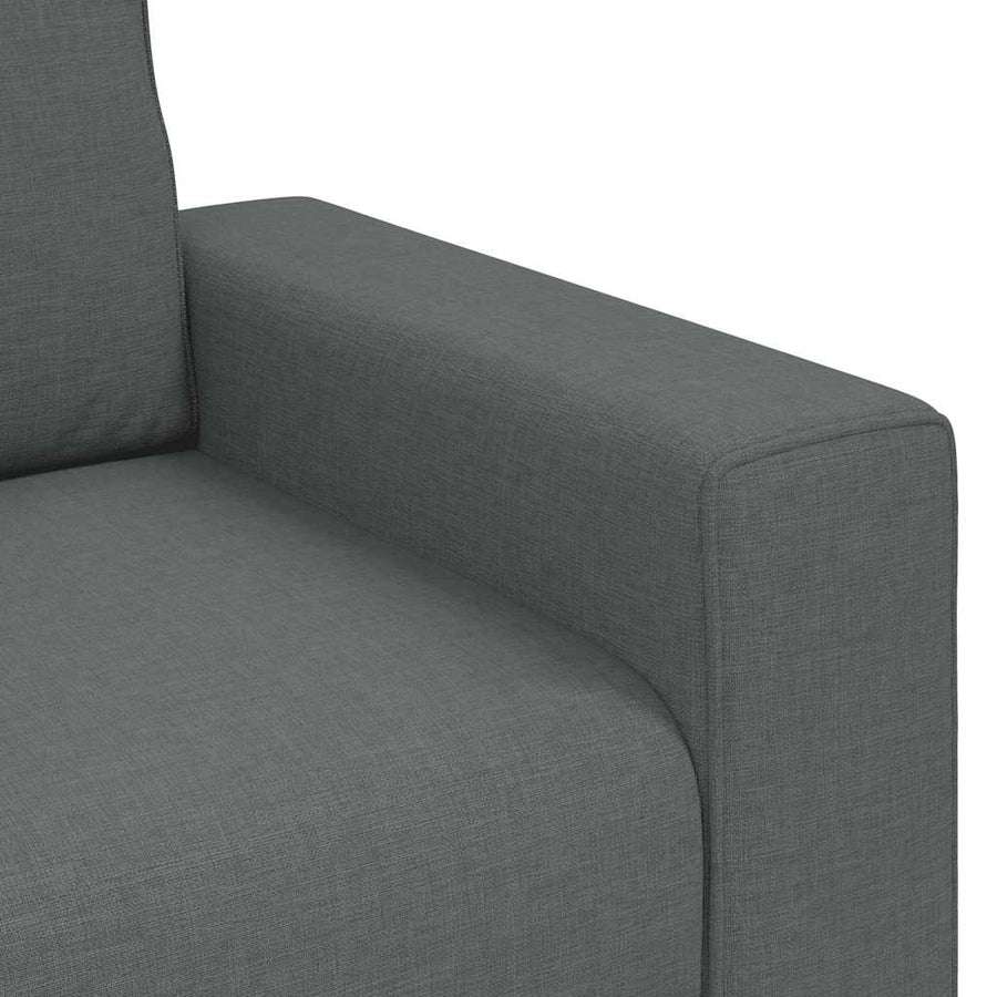 2-Zitsbank Stof 120 cm Donkergrijs