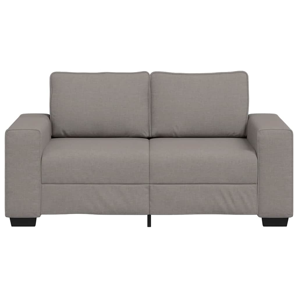 2-zitsbank Taupe 160x77x82 cm Stof