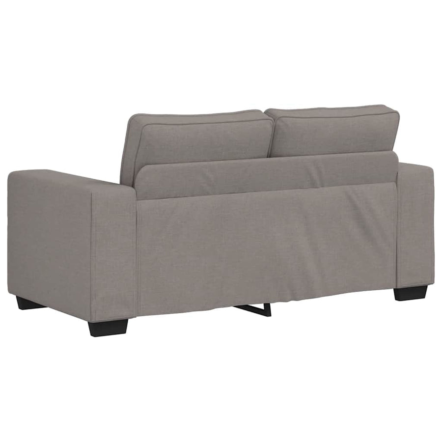 2-zitsbank Taupe 160x77x82 cm Stof