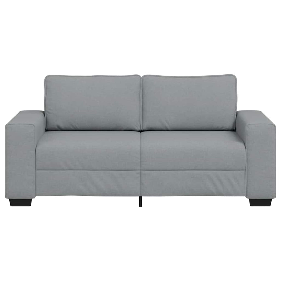 2-Zitsbank Stof 140 cm Lichtgrijs