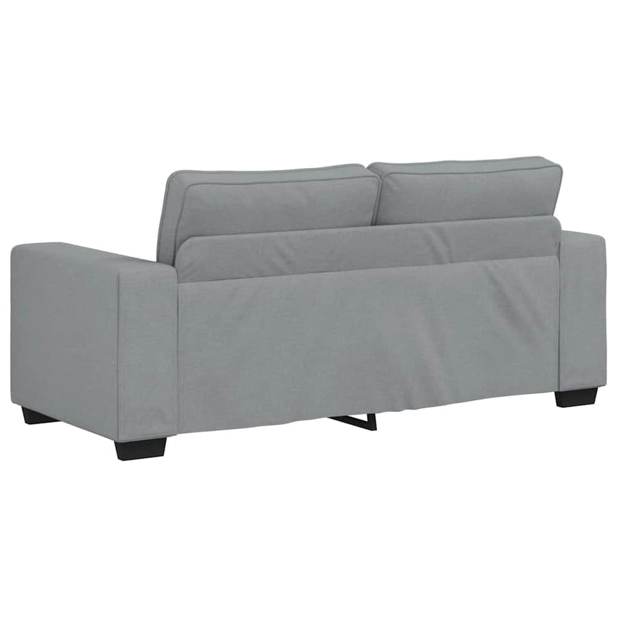 2-Zitsbank Stof 140 cm Lichtgrijs