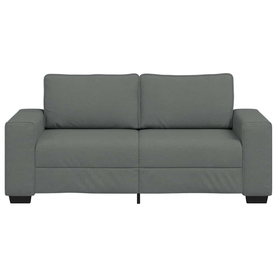 2-Zitsbank Stof 140 cm Donkergrijs