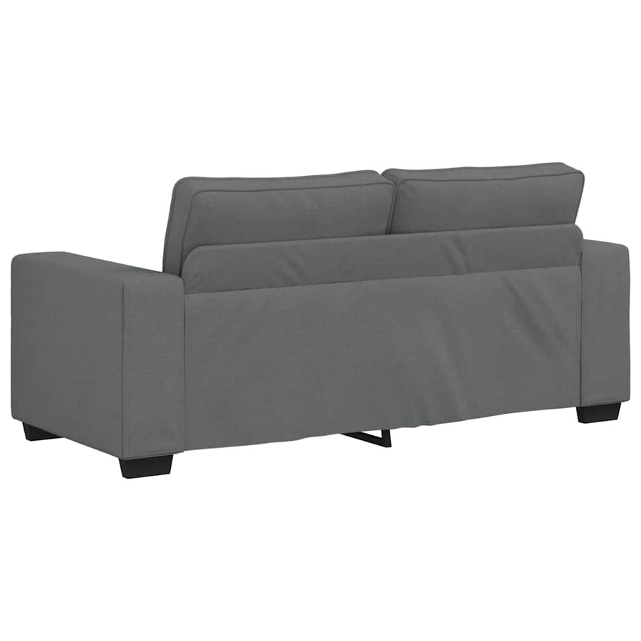 2-Zitsbank Stof 140 cm Donkergrijs