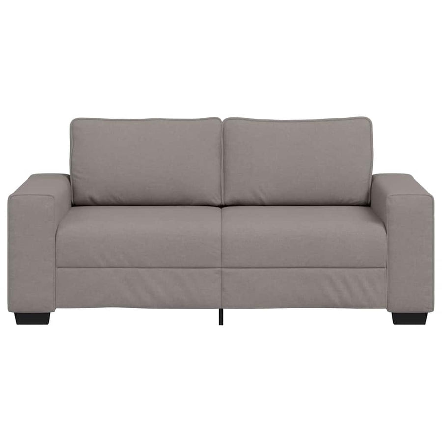 2-zitsbank Taupe 180x77x82 cm Stof