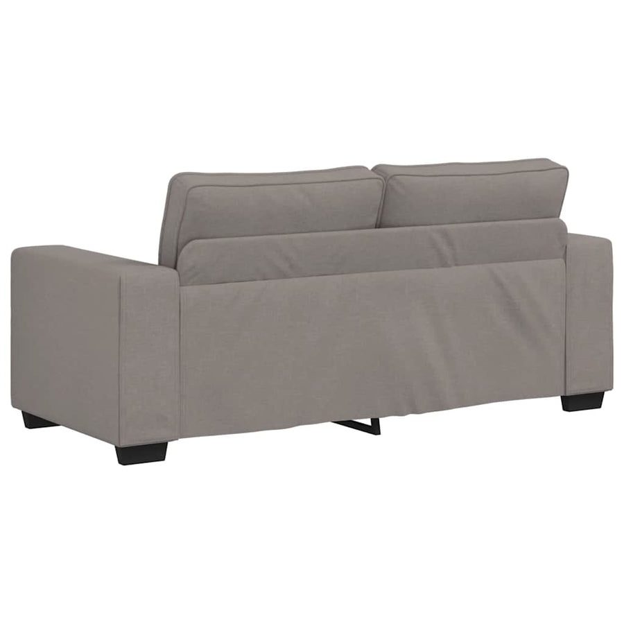 2-zitsbank Taupe 180x77x82 cm Stof