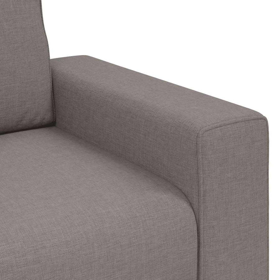 2-zitsbank Taupe 180x77x82 cm Stof