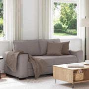2-seater sofa Taupe 180x77x82 cm Fabric