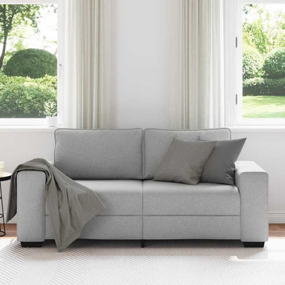 2-zitsbank Wolkengrijs 180x77x82 cm Stof