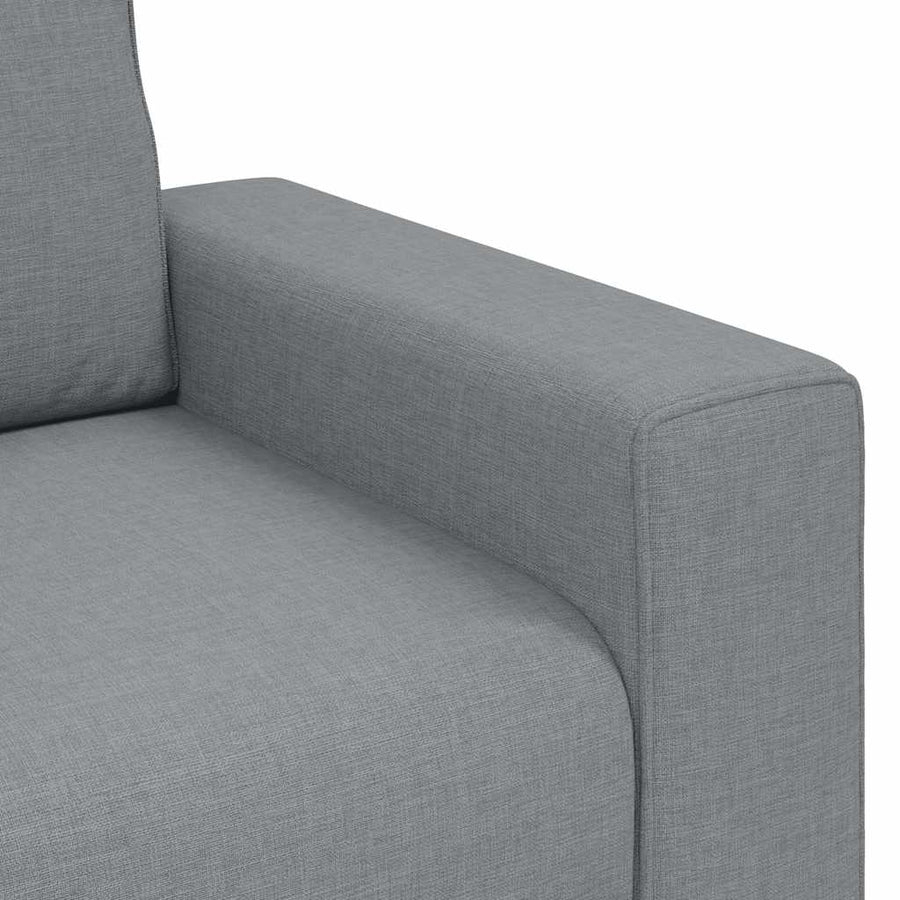 3-Zitsbank Stof 180 cm Lichtgrijs