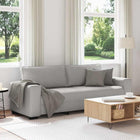 3-seater sofa Cloud Grey 220x77x82 cm Fabric