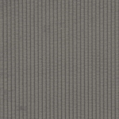 Sofastoel Lichtgrijs 100x77x82 cm Corduroy Stof