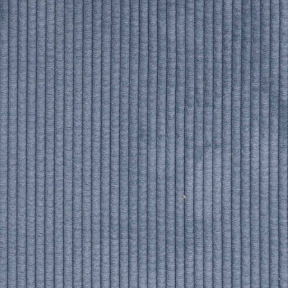Sofastoel Blauw 100x77x82 cm Corduroy Stof