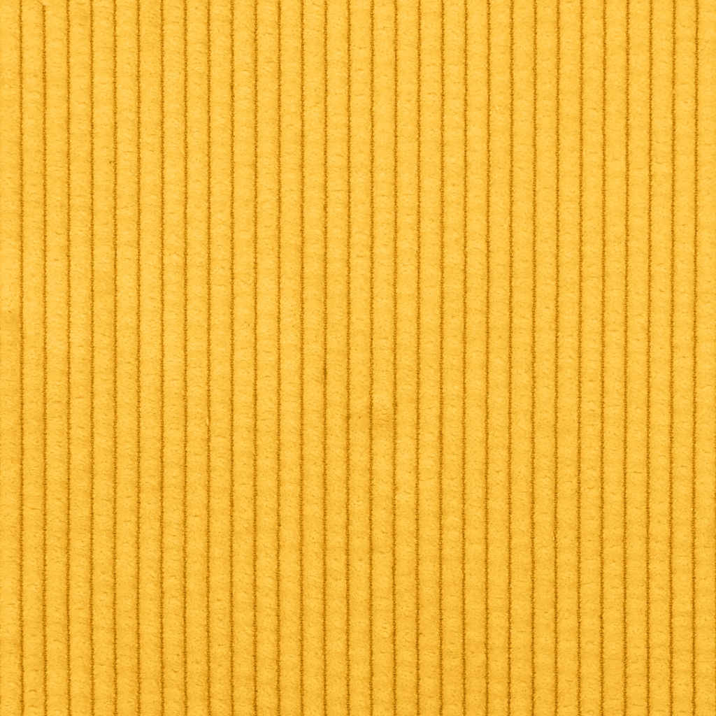 Sofastoel Lichtgeel 100x77x82 cm Corduroy Stof