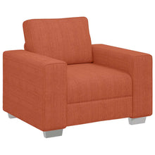 Sofastoel Rood Oranje 100x77x82 cm Corduroy Stof