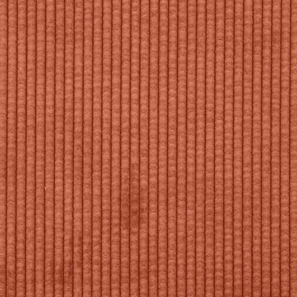 Sofastoel Rood Oranje 100x77x82 cm Corduroy Stof