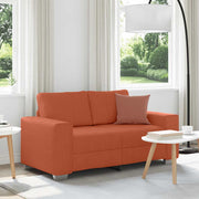 Loveseat 160x77x82 cm corduroy stof oranje