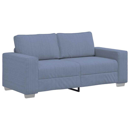 Loveseat Sofa Blauw 180x77x82 cm Corduroy Stof