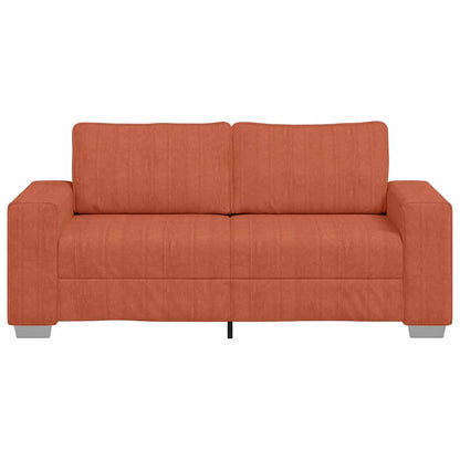 Loveseat Sofa Rood Oranje 180x77x82 cm Corduroy Stof