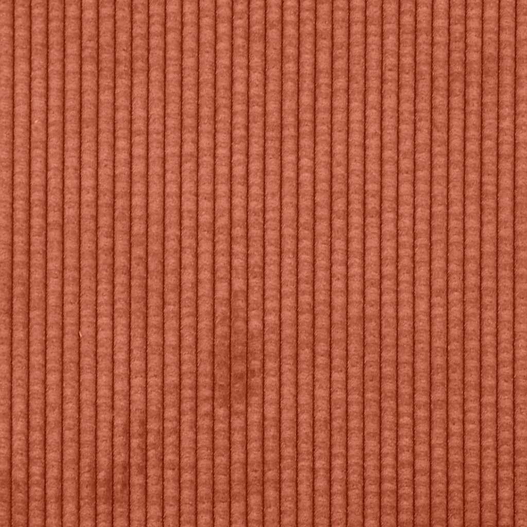 Loveseat Sofa Rood Oranje 180x77x82 cm Corduroy Stof