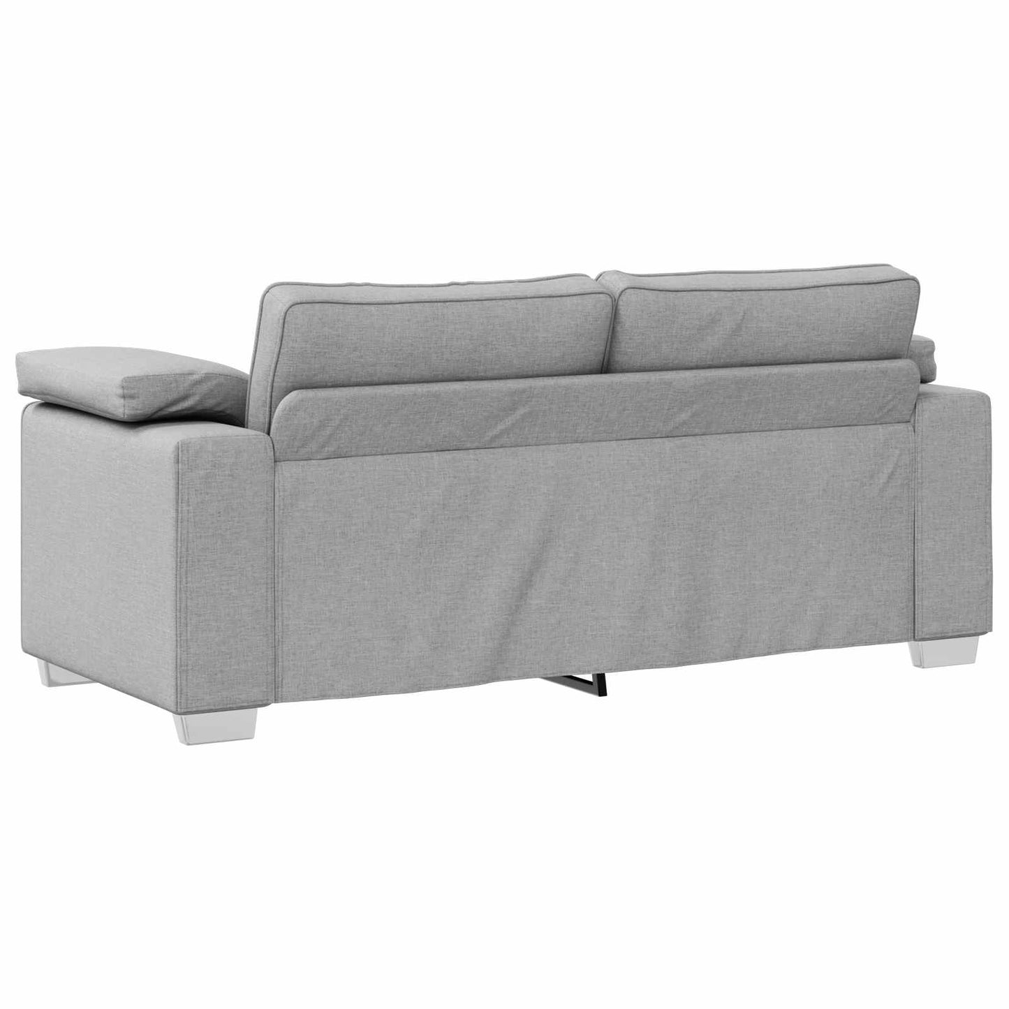 Bank 140Cm Wolkengrijs Stof Wolken grijs