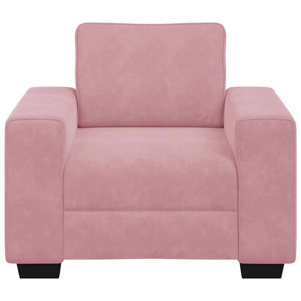 Sofastoel Roze 100x77x82 cm Fluweel