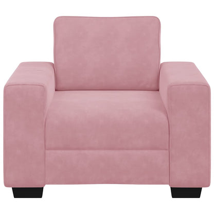 Sofastoel Roze 100x77x82 cm Fluweel