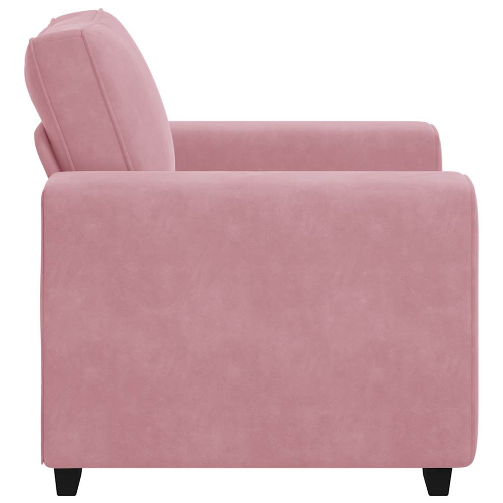 Sofastoel Roze 100x77x82 cm Fluweel