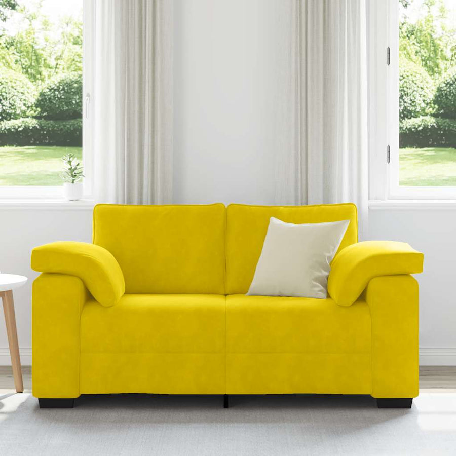 Loveseat Sofa 160X77X82 Cm Fluweel 160 cm