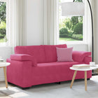 Loveseat wijnrood 180x77x82 cm fluweel