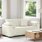 Loveseat Sofa Cream 180x77x82 cm Velvet