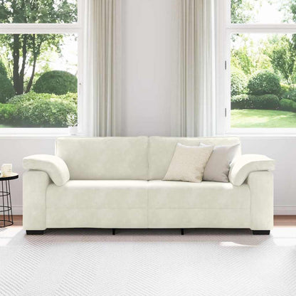 3-Zitsbank 220X77X82 Cm Fluweel 220 cm