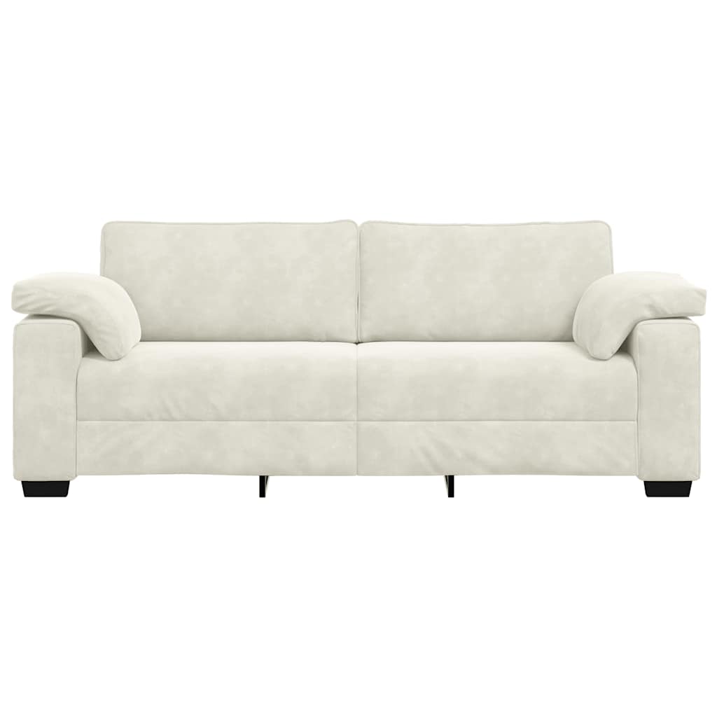3-Zitsbank 220X77X82 Cm Fluweel 220 cm