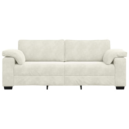 3-Zitsbank 220X77X82 Cm Fluweel 220 cm
