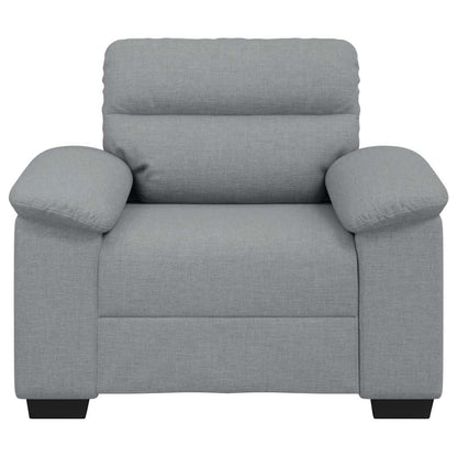 Fauteuil Stof 60 cm Lichtgrijs