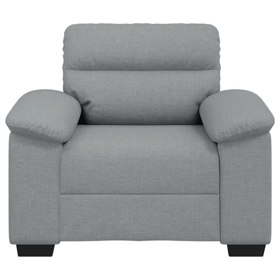 Fauteuil Stof 60 cm Lichtgrijs