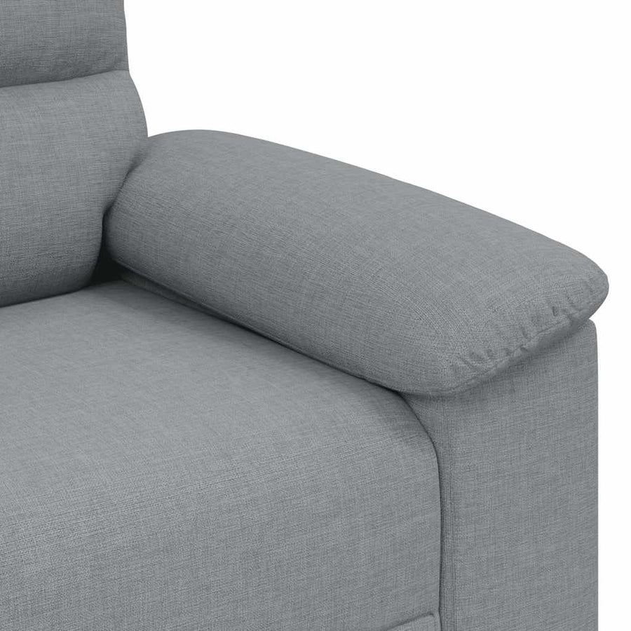 Fauteuil Stof 60 cm Lichtgrijs