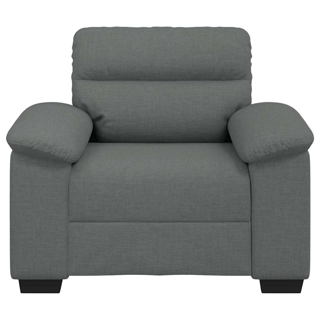 Fauteuil Stof 60 cm Donkergrijs