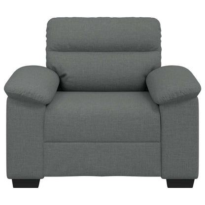 Fauteuil Stof 60 cm Donkergrijs