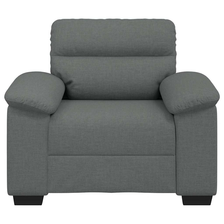 Fauteuil Stof 60 cm Donkergrijs