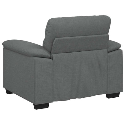 Fauteuil Stof 60 cm Donkergrijs