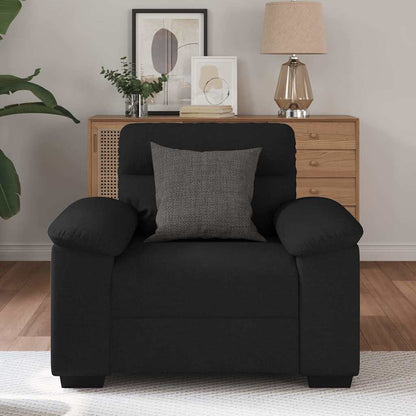 Fauteuil Stof 60 cm Zwart