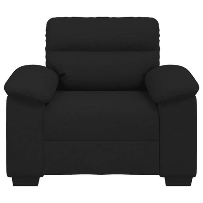 Fauteuil Stof 60 cm Zwart