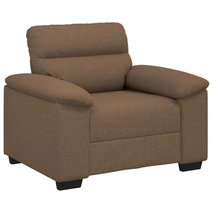 Sofastoel Bruin 100x81x84 cm Stof
