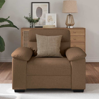 Sofastoel Bruin 100x81x84 cm Stof