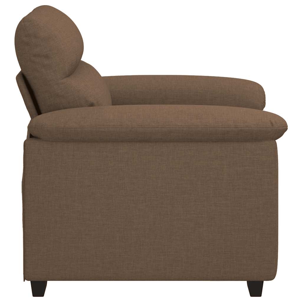 Sofastoel Bruin 100x81x84 cm Stof