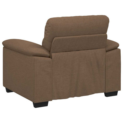 Sofastoel Bruin 100x81x84 cm Stof