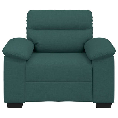 Sofastoel Donkergroen 100x81x84 cm Stof